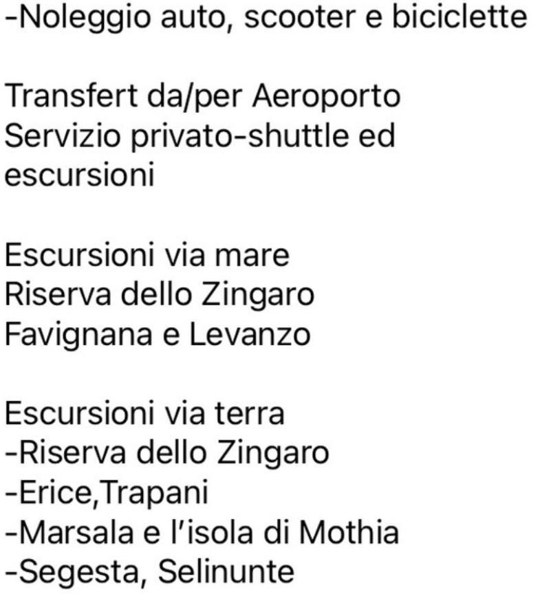 Appartamento Grande San Vito Lo Capo Kültér fotó